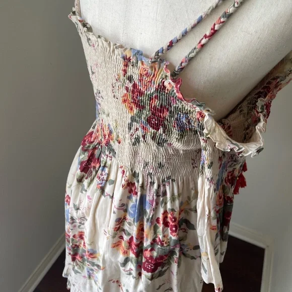 Floral Off-Shoulder Dress - Multicolor - Picture 4 of 5